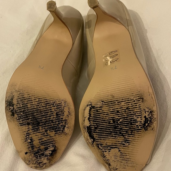 Call it Spring Nude colour high heel shoes - Picture 5 of 6